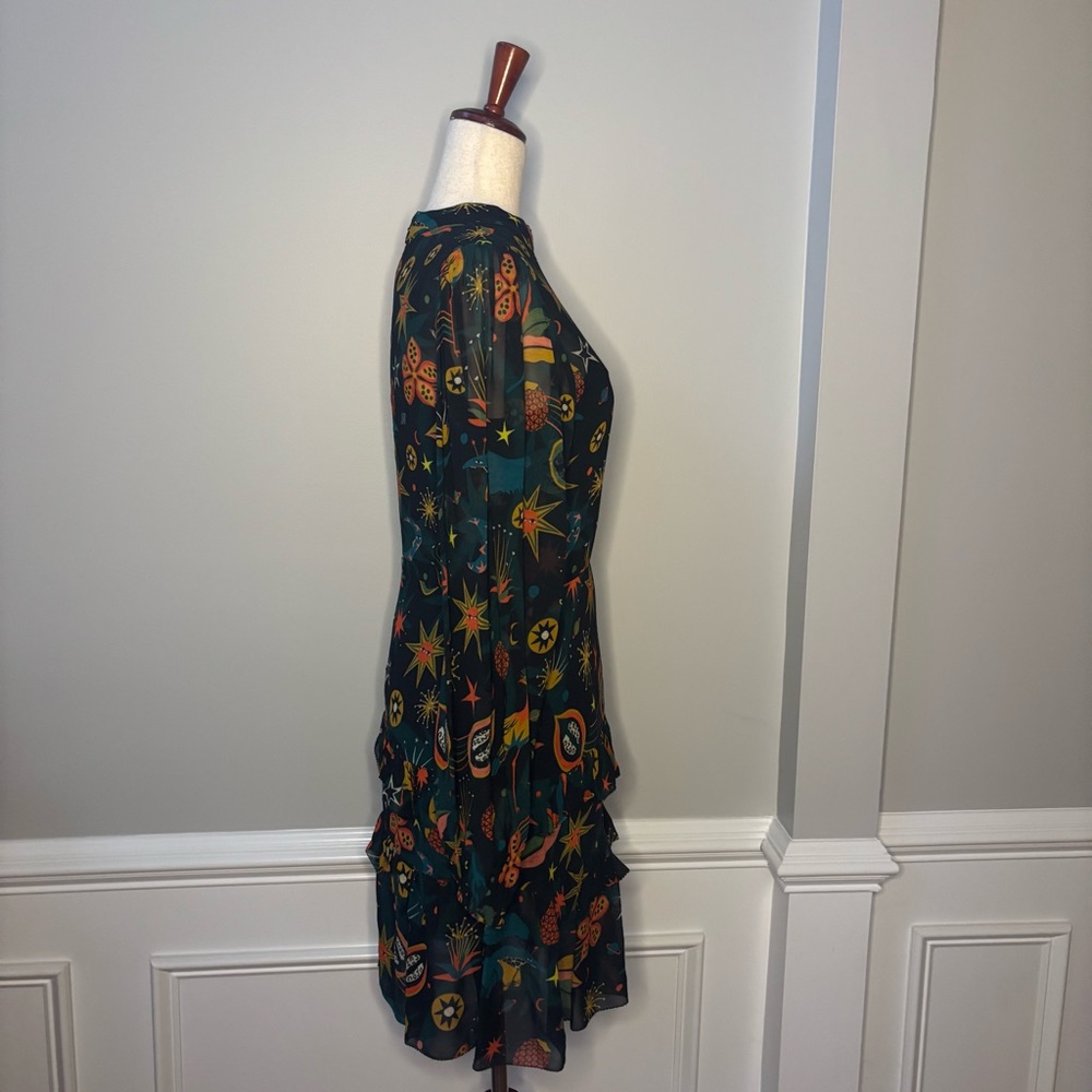 Farm Rio Cerrado Sky Mini Dress size XS - Picture 5 of 6
